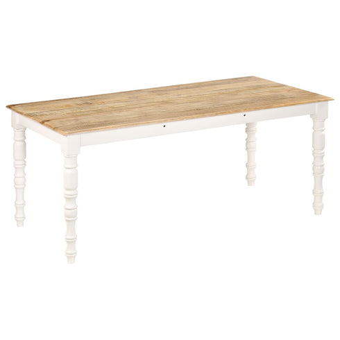 Maison Madeleine -  Dining Table 180x90x76 cm Solid Mango Wood